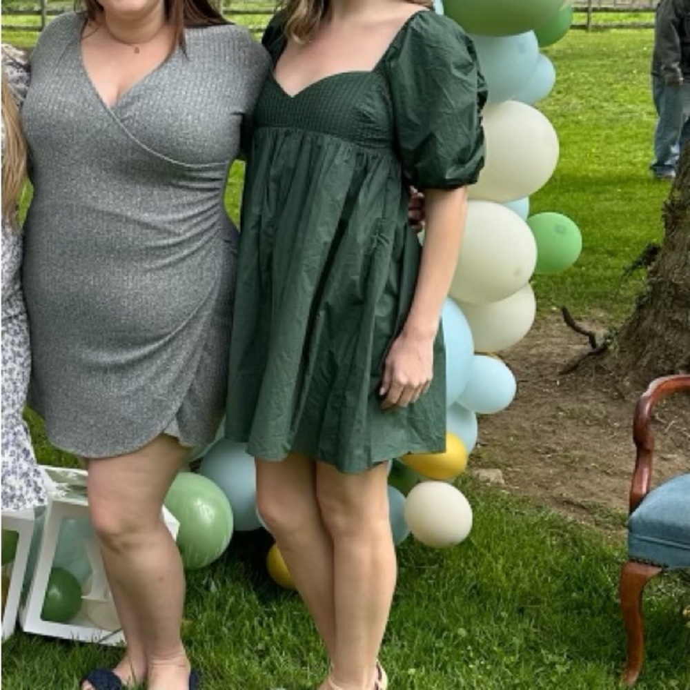 Sasha Mini Green Dress